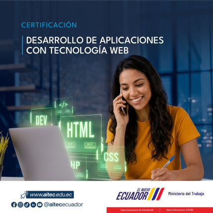3 - DESARROLLO DE APLICACIONES CON TECNOLOGÍA WEB