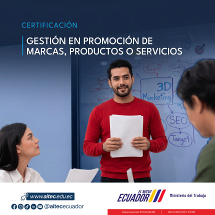 6 - GESTIÓN EN PROMOCIÓN DE MARCAS, PRODUCTOS O SERVICIOS
